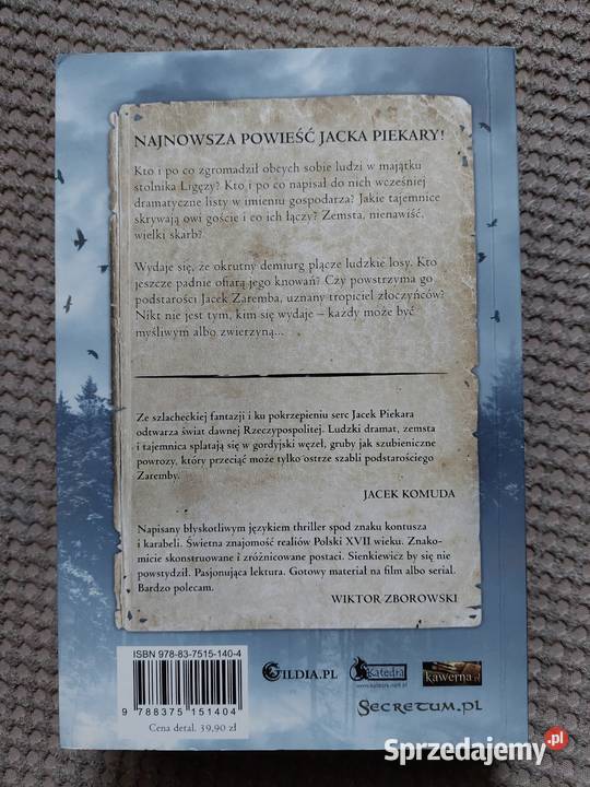 nowa Szubienicznik Jacek Piekara Kraków