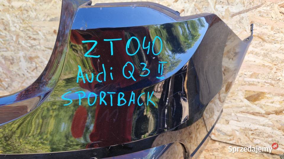 AUDI Q3 II SPORTSBACK ZDERZAK TYLNY TYŁ osobowe Słowikowo