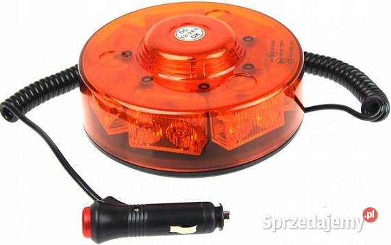 Lampa ostrzegawcza LEDna magnes1224V10 trybów Godzianów