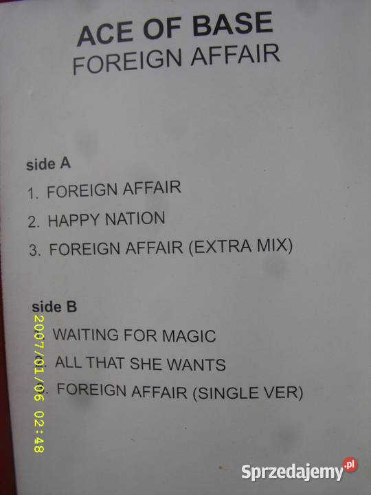 POP KASETA ACE OF BASE5 KASET Wołów