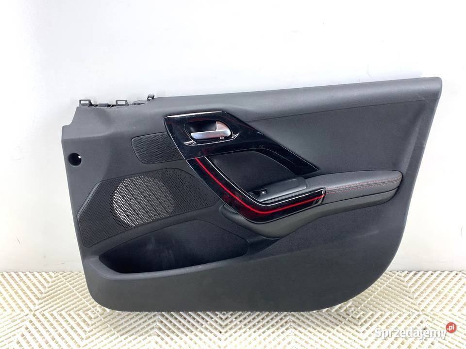 BOCZEK DRZWI PRAWY PRZÓD PEUGEOT 2008 I