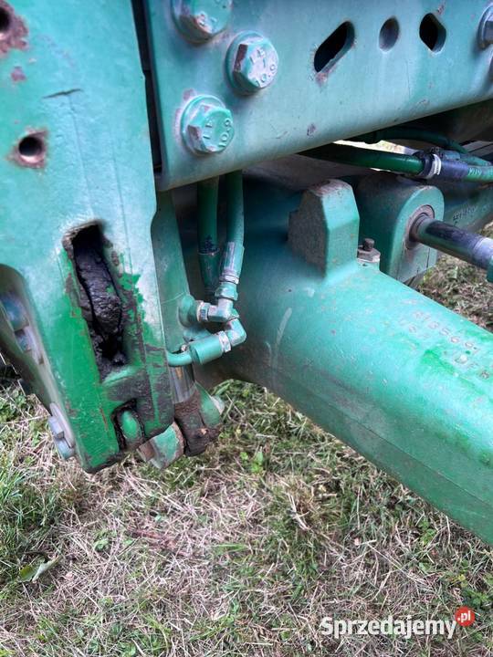 John Deere 7710 z TLS 2001 r Moc 166 uszkodzony