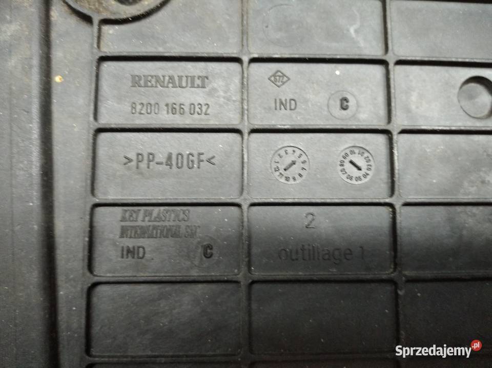 Scenic II Megane II podstawa akumulatora osobowe Swarzędz