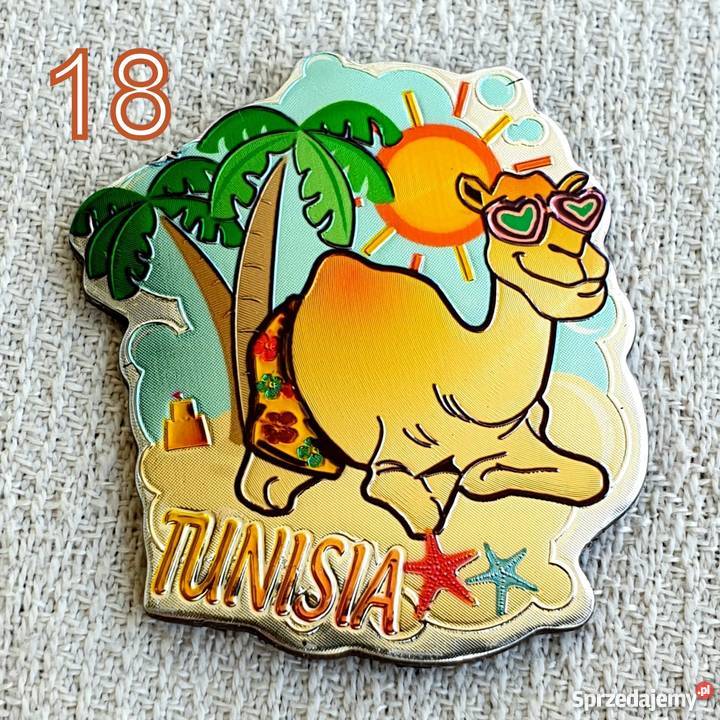 Magnes na lodówkę Tunezja Tunisia Kobyłka
