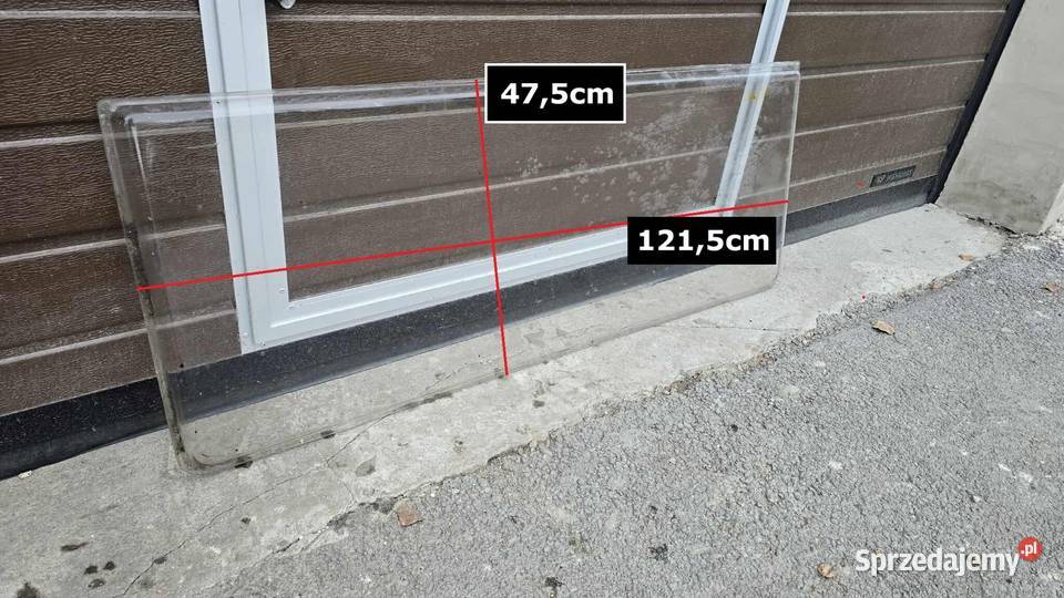 Szyba Okno do przyczepy kempingowej kampera 2 Pozostałe Nowe Brzesko