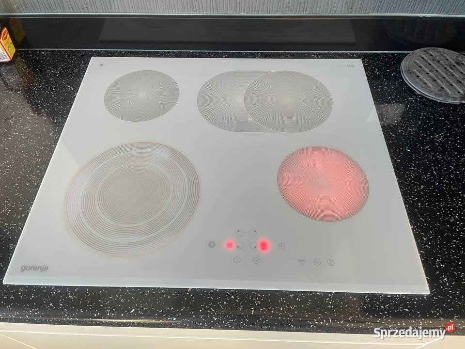 płyta ceramiczna biała gorenje oraito Lubzina