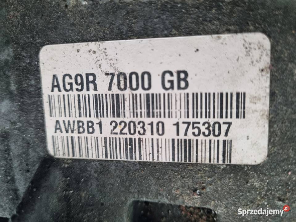 SKRZYNIA BIEGÓW AG9R7000GB Ford Galaxy II MK2 S osobowe Skrzynie biegów manualne Chełm sprzedam