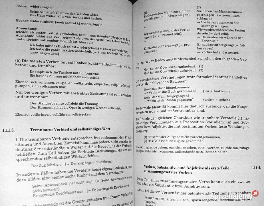 Deutsche Grammatik Gerhard Helbig Joachim Buscha Rok wydania 1984 Chełm