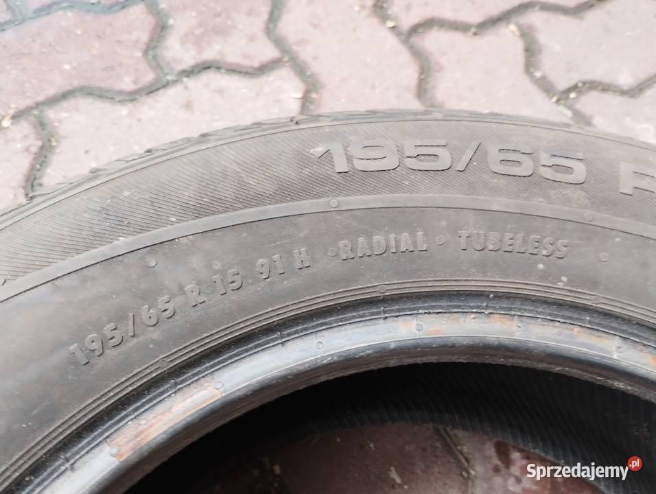 opona letnia dwie sztuki komplet 19565 R 15 H 15cale wielkopolskie Poznań