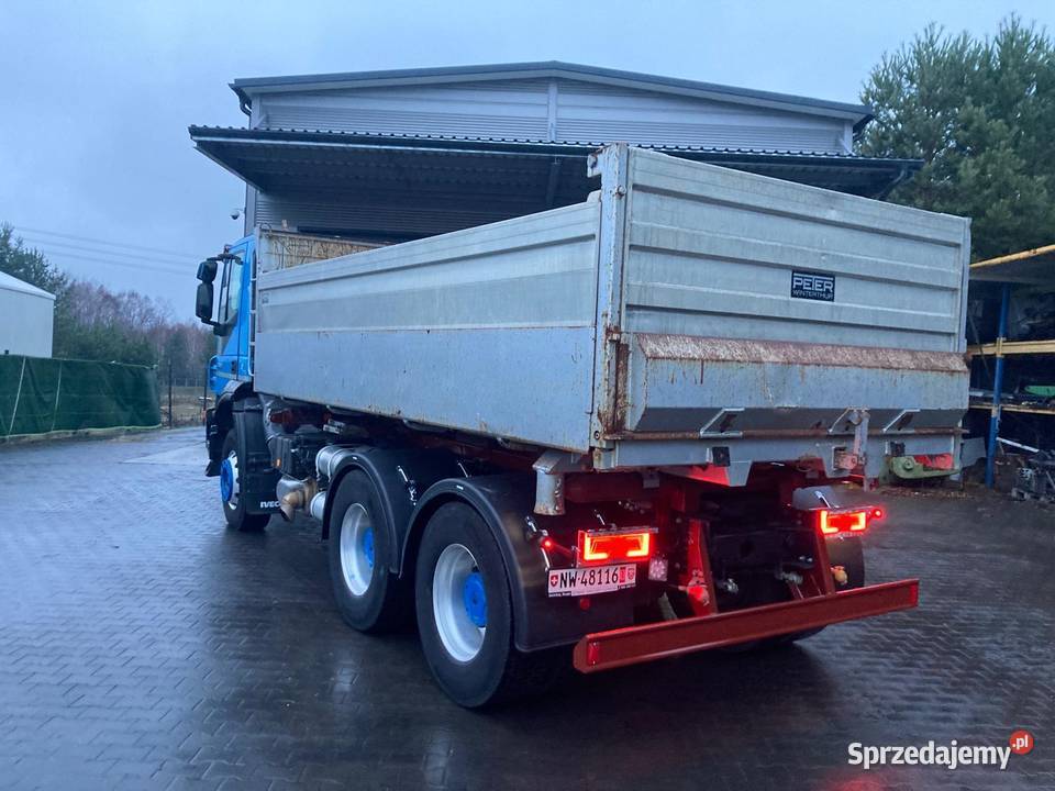 IVECO Trakker 6x4 360 wywrotka 3 str Sprowadzona Biłgoraj