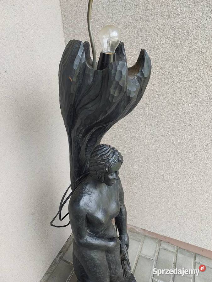 Nietuzinkowa klimatyczna lampa podłogowa pomorskie Tczew