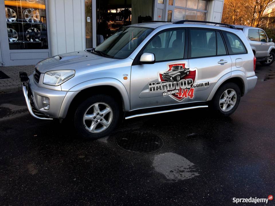Orurowanie przednie rury kły Toyota Rav4