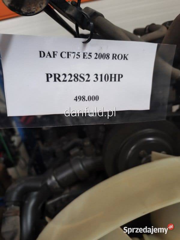Silnik DAF PR228S2 E5 CF75 manualna sprzedam