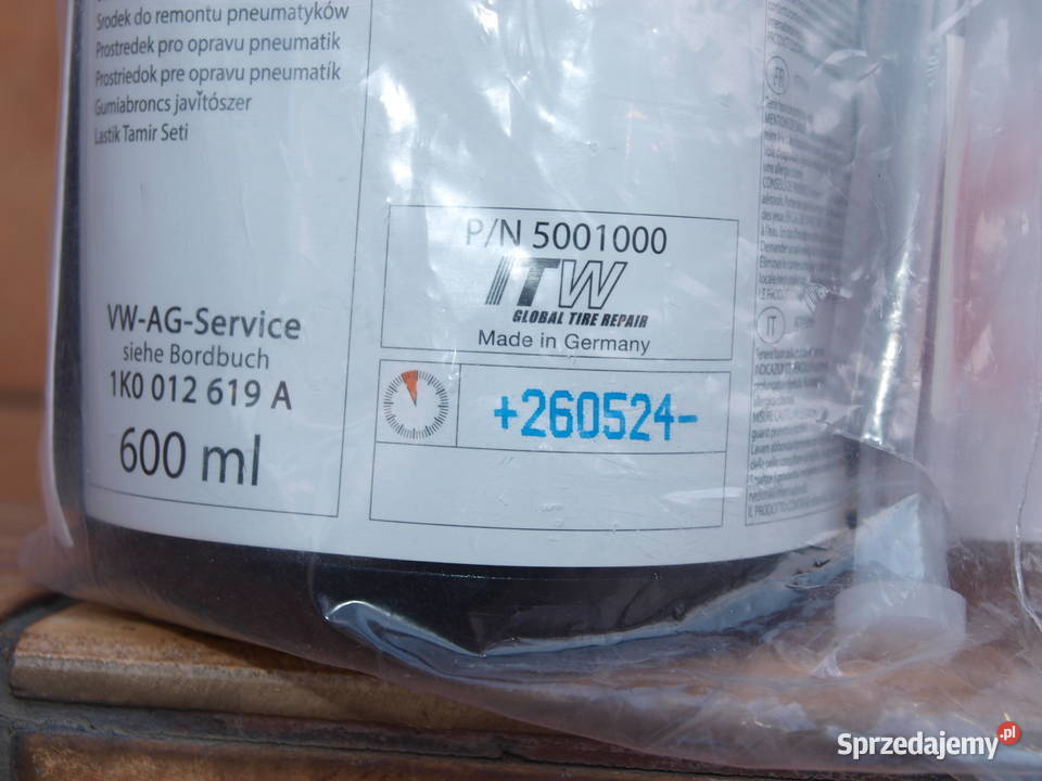 Audi zestaw naprawczy pompka koła osobowe Kalisz