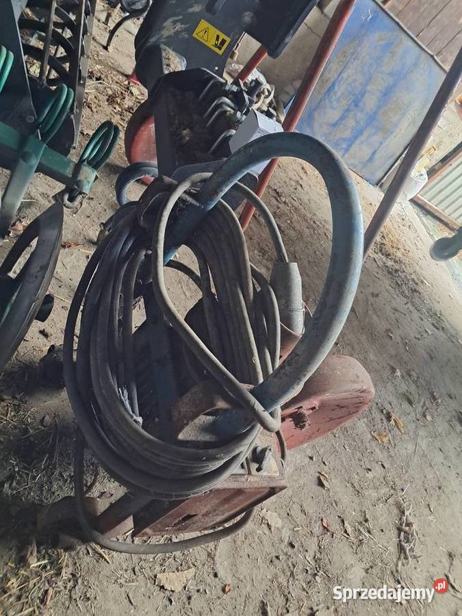 Silnik śrutownika bąk na wózku Janikowo