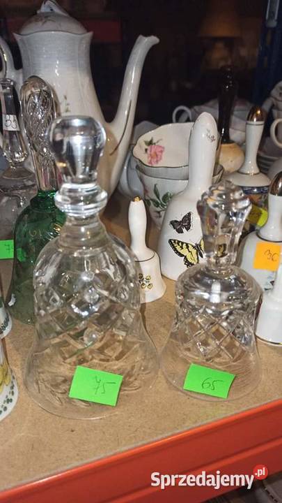 Dzwonek kryształ szkło pomorskie Gdańsk