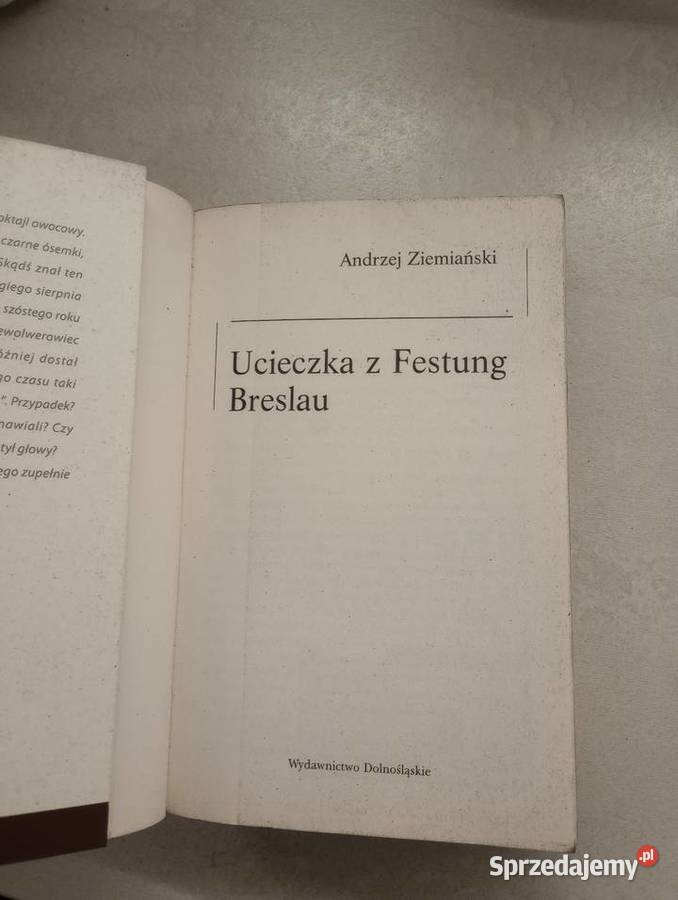 Ucieczka z breslau i szejka bez końca historia, archeologia Pawłowice
