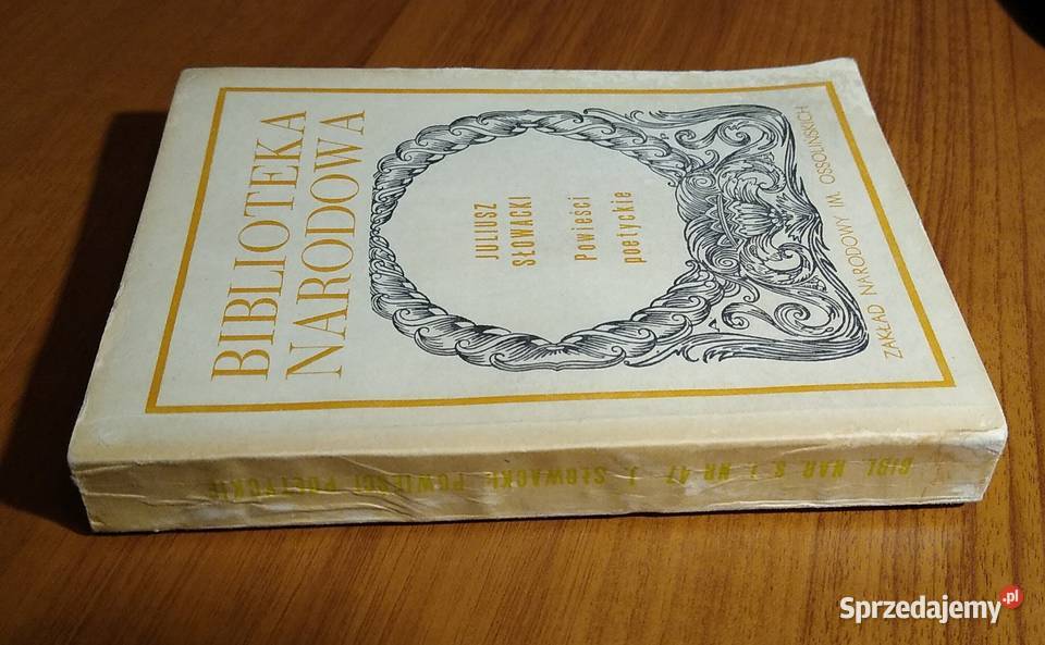 Powieści poetyckie Juliusz Słowacki Biblioteka literaturoznawstwo Gdańsk sprzedam