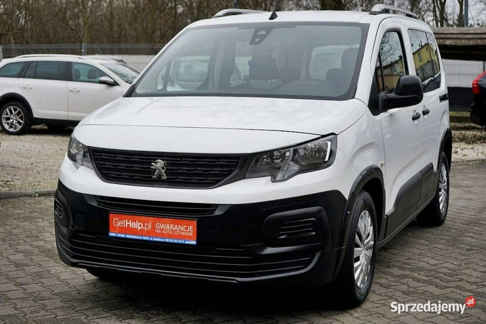 Peugeot Rifter 15HDI Klima NAVI 5 osób 2020r wspomaganie kierownicy mazowieckie Płock