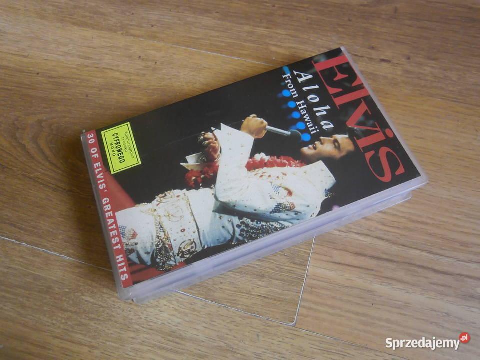 Kaseta VHS ELVIS Aloha From Hawaii oryginał Łódź sprzedam