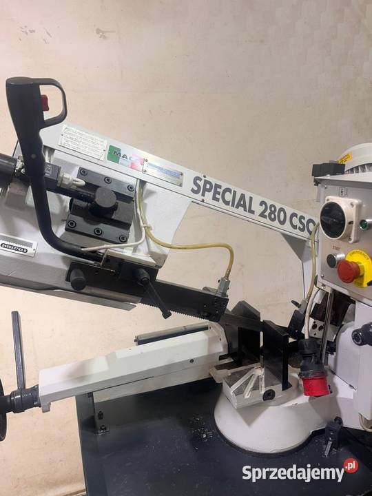 Piła taśmowa do metalu Macc Mep Shark rozwijak Produkcja Maków Podhalański