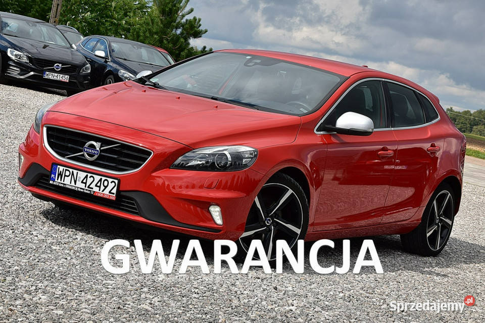 Volvo V40 20D2 120 RDesign Xenon Alcantara Led ASR (kontrola trakcji) Nowe Kucice