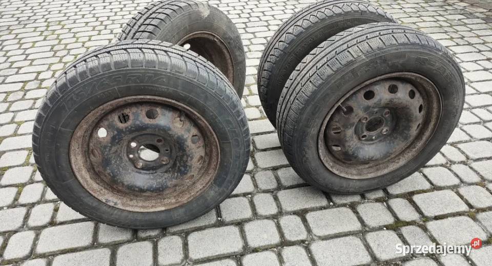 Opony zimowe z felgami Kęty