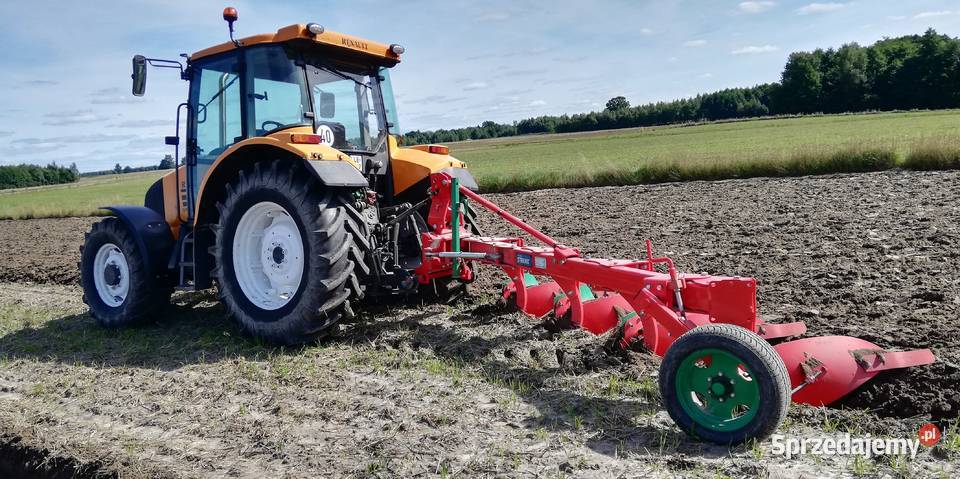 Pług AgroMasz PJ4 2018r idealny stan Grądy