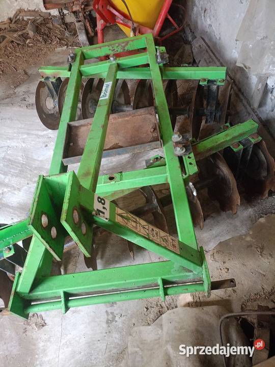 Brona talerzowa bomet 2x8 Pozostałe