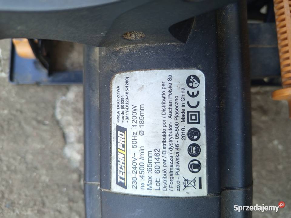 Sprzedam pilarkę ręczną 1200 wat tarcza 185 mm śląskie Chorzów sprzedam
