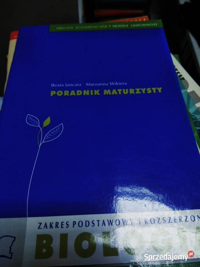 Biologia poradnik maturzysty rozszerzenie Warszawa sprzedam