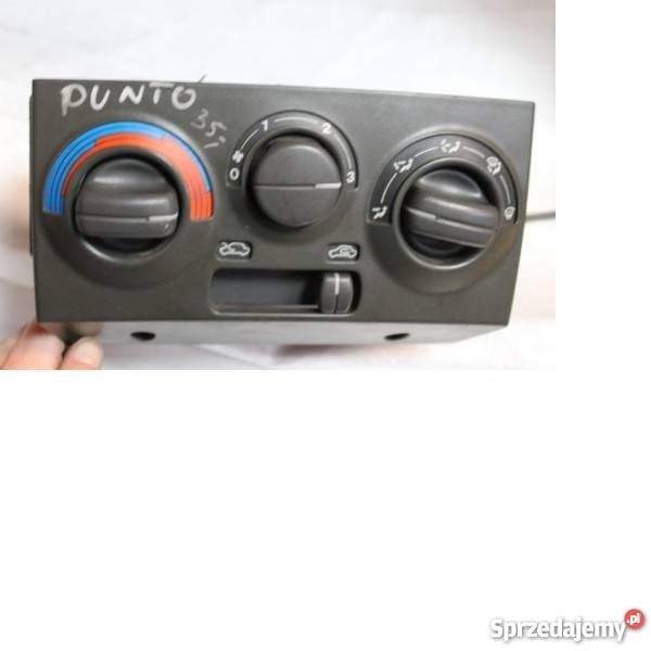 Panel nawiewu Fiat Punto 100140600 Gwarancja panele sterowania, przełączniki Części samochodowe wielkopolskie sprzedam