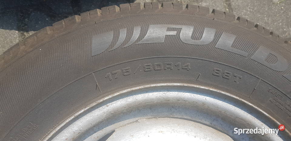 Dwa koła do przyczepy kempingowej innej Gubin