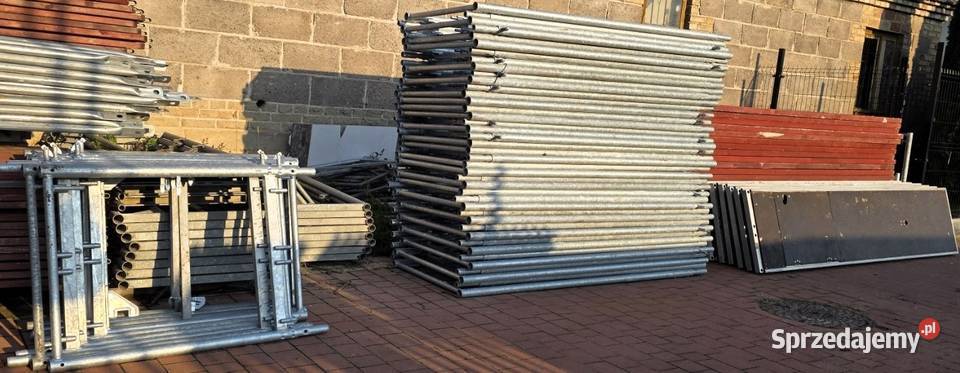 Rusztowanie używane elewacyjne prawie nowe Lublin