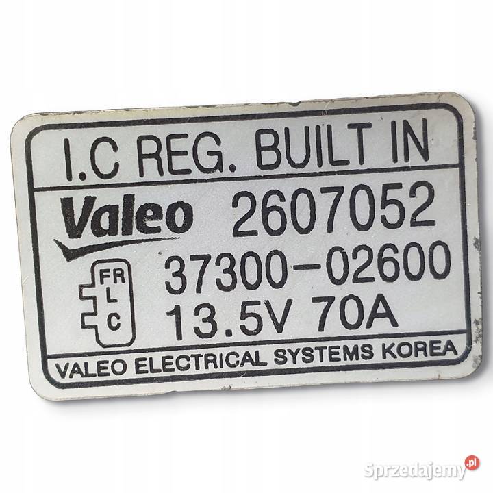 ALTERNATOR Kia Picanto 10 12V 2607052 3730002600 Chełm