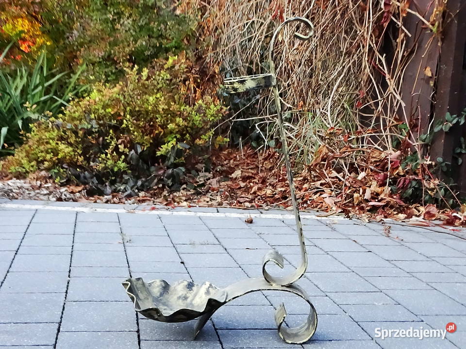 Metalowy stylowy niepowtarzalny stojak na Biłgoraj sprzedam