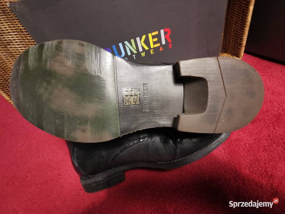 Trapery BUNKER 44 Skóra Naturalna Wkładka 285 skóra Łask