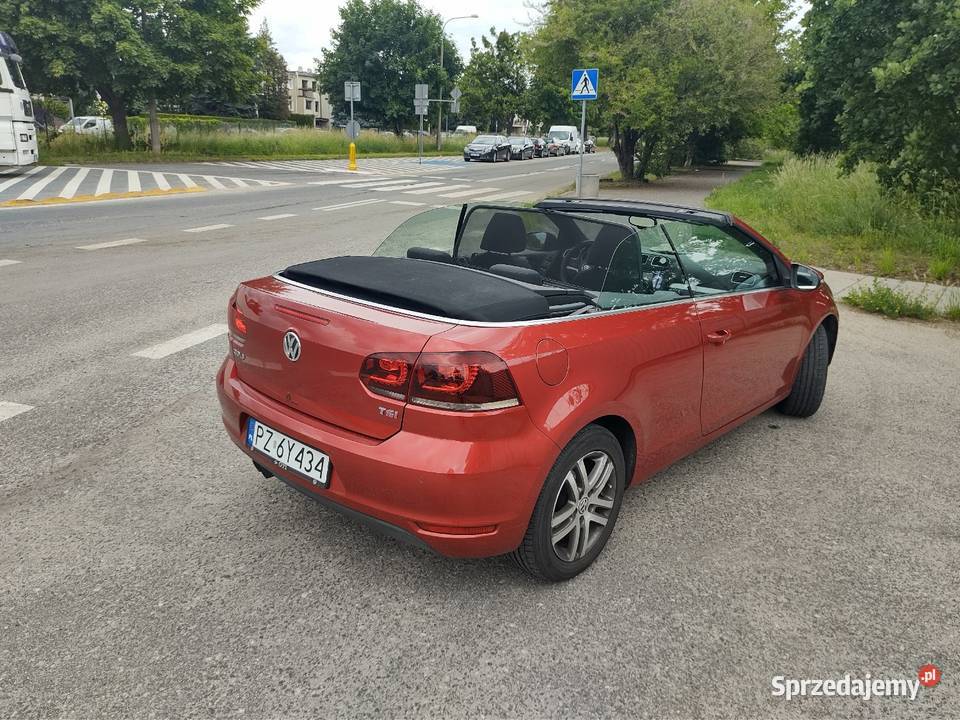 VW GOLF 6 CABRIO 160koni wielkopolskie Poznań sprzedam