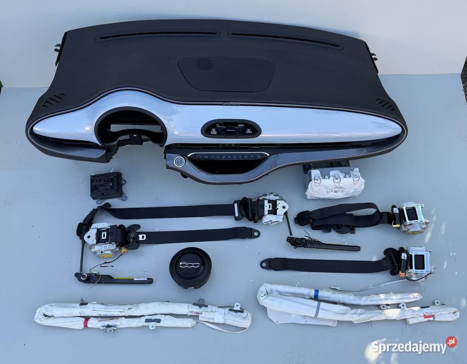 FIAT 500E AIRBAG KURTYNA PODUSZKA W DACH AIR BAG