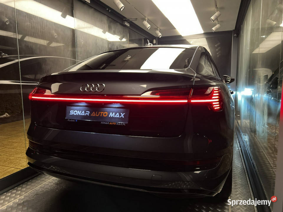 Audi etron Audi Etron 50 Sportback Quattro 313 podgrzewane fotele Motoryzacja Radom