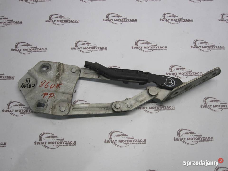 VW CADDY III LIFT 13r zawias maski prawy sprzedam