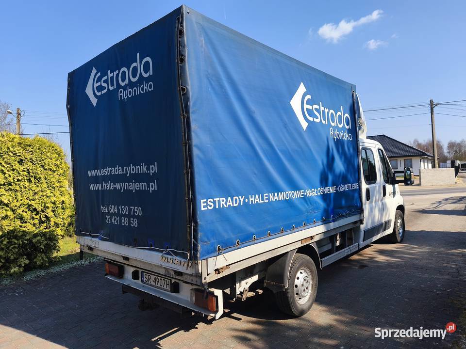 Fiat Ducato 23jtd Doka 7 osobowy 540000km śląskie Mysłów