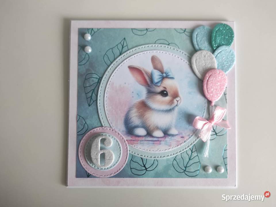 Kartka okolicznościowa ręcznie robiona na Łódź