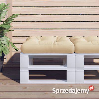 vidaXL Poduszka na paletę beżowa 60x60x12 Warszawa