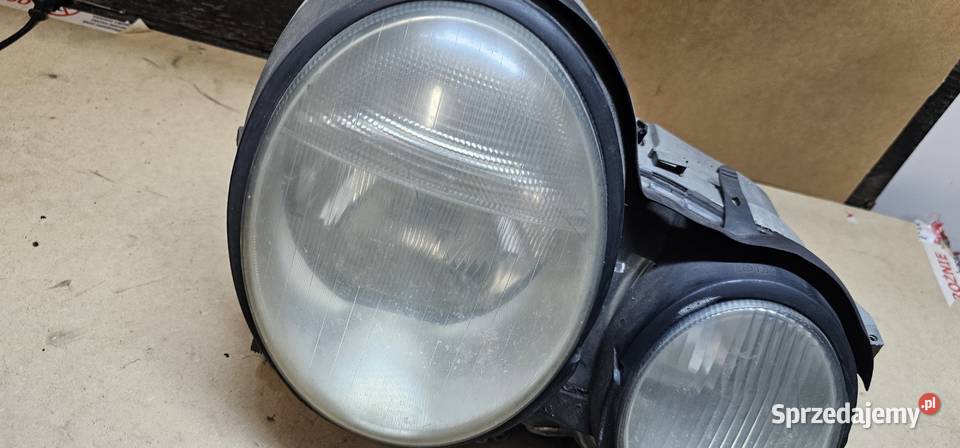 Lampa xenon prawy przód mercedes w210 lift hella wielkopolskie Zbąszyń
