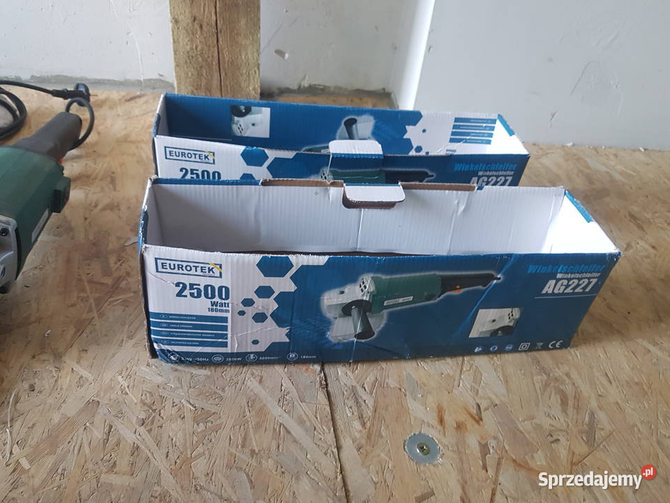 Szlifierka kątowa Eurotek AG227 2500 wat 180 Głogowa