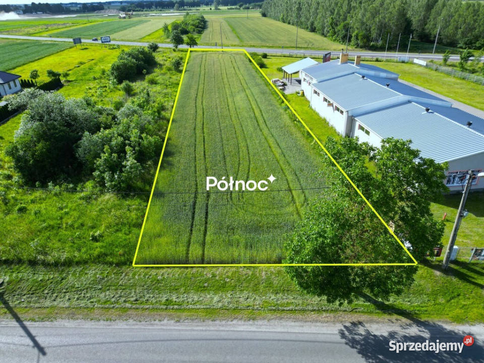 Działka pod stację paliw myjnię warsztat Sprzedaż Radzyń Podlaski sprzedam