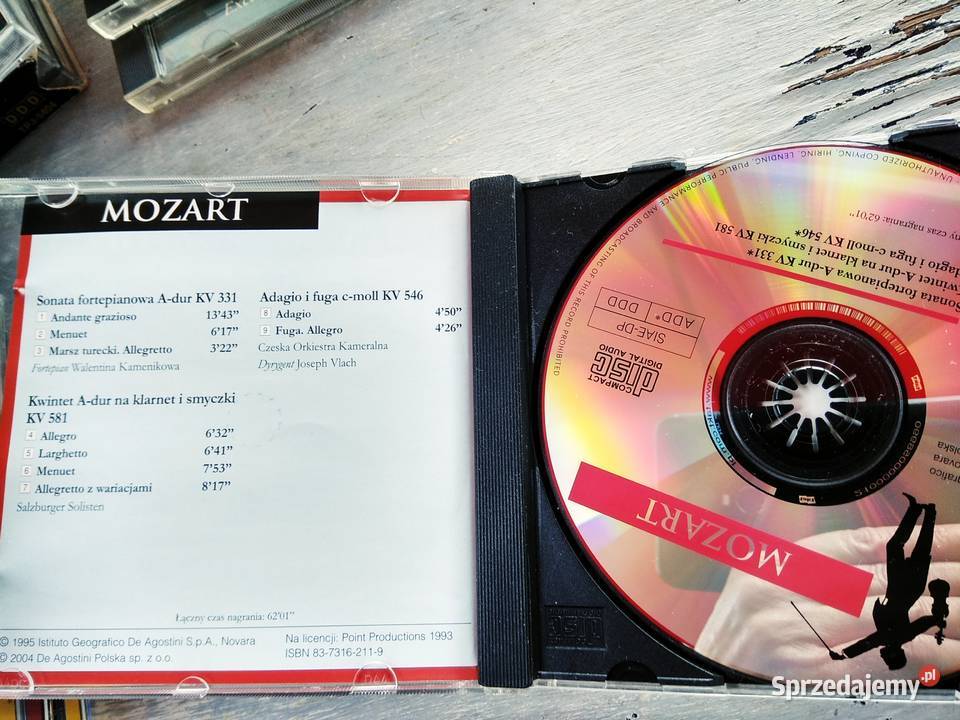 Mozart muzyka Sonata fortepianowa księgarnie Antykwariat Warszawa