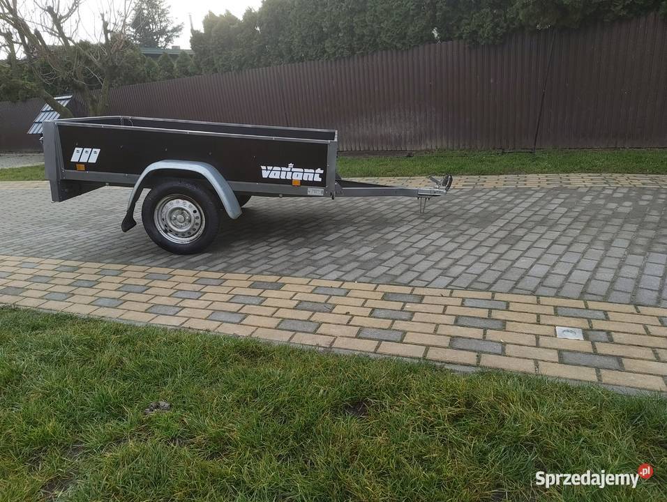 Przyczepka samochodowa Variant 2105 burtowe Wągłczew sprzedam