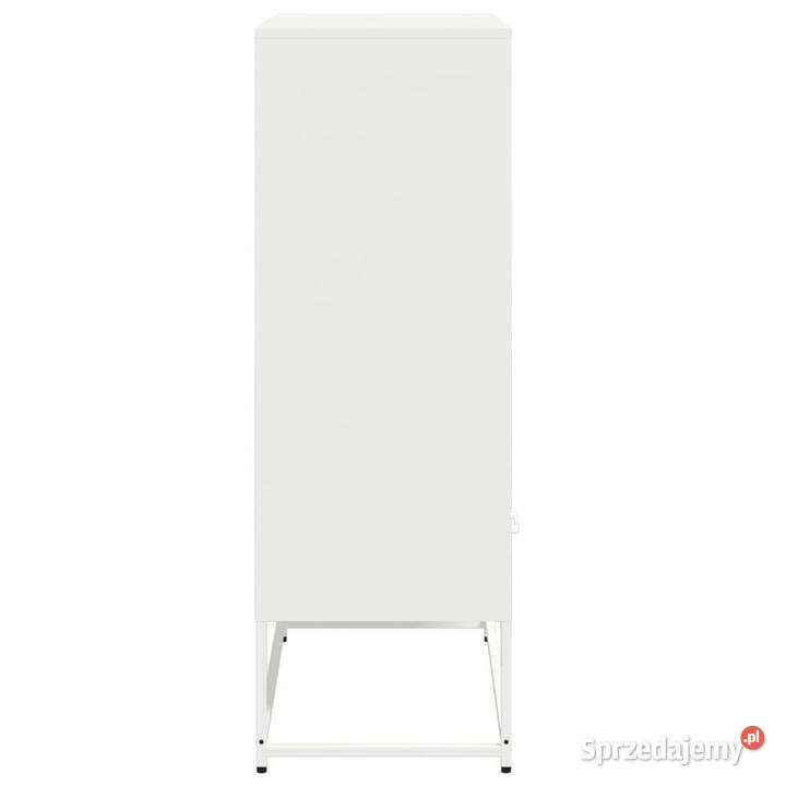 Szafka biała 68x39x1115 stalowa WM846613 Pozostałe